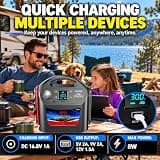Heavy-Duty 8000A 12V/24V Portable Lithium Jump Starter for Commercial Vehicles