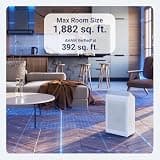 Winix 5530 Smart Air Purifier, True HEPA, PlasmaWave & Wi-Fi App (White)