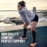 ACTINPUT Copper Infused Compression Socks 15-20 mmHg Circulation (4 Pairs)