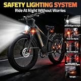 TKZZTKS 8000W Peak Dual Motor AWD E-Bike, 52V 26Ah Battery, 50 MPH Top Speed