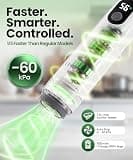 UPRUBE Cordless Handheld Vacuum Sealer with Active Liquid Drainage Tube