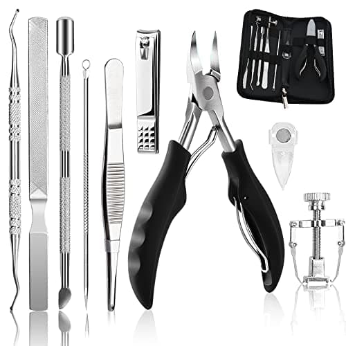 Bcabo 10-Piece Surgical Stainless Steel Ingrown Toenail Treatment Kit