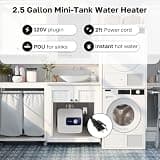 ThermoMate ES250 2.5-Gallon Under Sink Mini Tank Electric Water Heater