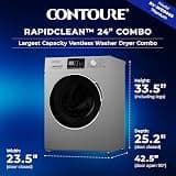 Contoure RV-WD900S 2.7 Cu. Ft. Ventless All-in-One RV Washer and Dryer