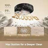 DREAME D30 Ultra CE Robot Vacuum with Automated Mop Washing and Hot Air Drying Base