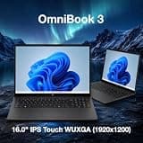 HP OmniBook 7 17.3" FHD Touchscreen AI Laptop (Intel Ultra 7, 32GB RAM, 1TB SSD)
