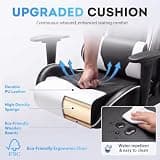 Homall Classic High Back Racing Style PU Leather Computer Gaming Desk Chair