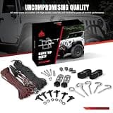 Jack Boss Hard Top Removal Pulley Lift for 8-16 ft Ceilings for Jeep Wrangler