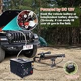 Spritech Lightweight PCP Air Compressor, 4500 PSI, Oil-Moisture Filter