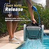 Dolphin Nautilus CC Automatic Robotic Pool Vacuum Cleaner for Wall and Floor